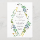 Search for feminine wedding invitations Floral