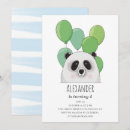 Recherche de pandas mignons invitations Enfants