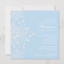 Search for snowflakes baby boy shower invitations Elegant