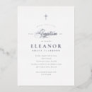 Search for silver christening invitations Modern