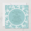 Recherche de turquoise bridal shower invitations Vintage