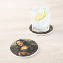 Recherche de mona lisa dessous de verres Vintage