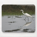 Search for egrets mousepads White