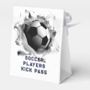 Recherche de football favour boxes Joueur de football