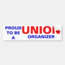 Search for organized bumper stickers Union