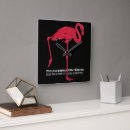 Recherche de rose flamant horloges Flamants