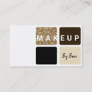 Recherche de palette de maquillage cartes visite Beauté