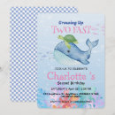 Search for turtle party invitations Whale