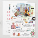 Search for austin texas invitations Watercolor