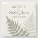 Search for green fern coasters Greenery