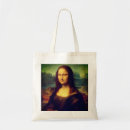 Recherche de mona lisa tote bags Peinture à l'huile