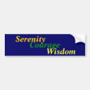 Search for serene bumper stickers Recovery