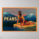 Recherche de caisses de fruit posters Stock