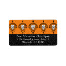 Search for day of dead return address labels Sugar skull