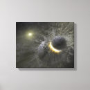 Search for objects canvas prints Illustration
