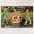 Search for vintage children puzzles Cat
