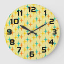 Recherche de les années 50 horloges Étoiles