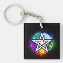 Search for pentagram keychains Star