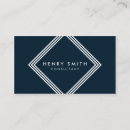 Search for blue border business cards Modern