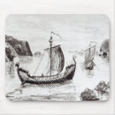 Recherche de bateau viking tapis souris Anglais