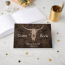 Search for rustic wedding guest books Brown