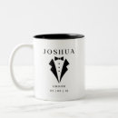 Search for black tie mugs Groomsmen