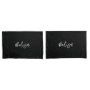 Search for black white pillowcases Script