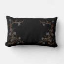 Recherche de cuir vintage coussins Floral