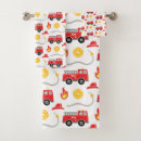 Search for fire engine bathroom accessories For kids