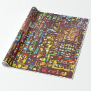 Search for cityscape wrapping paper Street