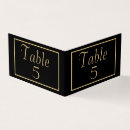 Search for double sided table cards Gold