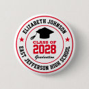 Search for high school senior buttons College grad