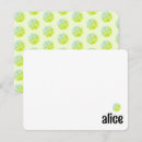 Search for pickleball thank you cards Green