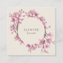 Recherche de couronne rose cartes visite Aquarelle