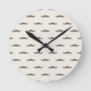 Recherche de moustache horloges Noir