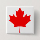Search for canada square buttons Maple leaf