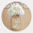 Search for hydrangeas wedding stickers Rustic