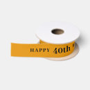 Search for 40th birthday ribbon Party