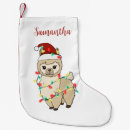 Search for llamas christmas stockings Trendy
