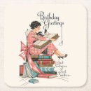 Search for book lover coasters Vintage