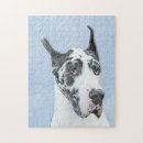 Search for great dane dog puzzles Harlequin