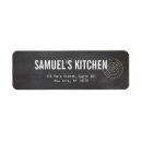 Search for restaurant return address labels Catering