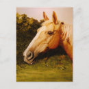 Recherche de chevaux de palomino cartes postales Pour elle