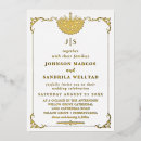 Search for gold embossed wedding invitations Luxury