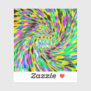 Search for vortex stickers Psychedelic