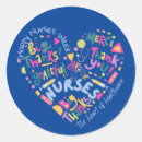Search for happy nurse stickers Heart
