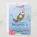Search for otter birthday invitations Nautical