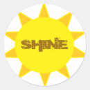 Search for shining light stickers Sun