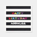 Recherche de birthday paper napkins Pour tous