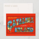 Search for large red postcards Retro